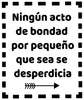 Spanish Kindness Project Quotes School Bathroom Decals, Unisex 3 Positive Quote Decals for Schools, Kids, Teachers Set E