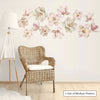 Magnolia Decals Flower Wall Decals, Eco-Friendly, Reusable Flower Wall Stickers - Wall Dressed Up