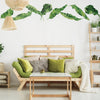 8 Medium Banana Leaves Wall Decals, Matte Fabric Tropical Decals - Wall Dressed Up