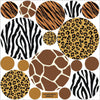 Animal Print Dot Wall Decals, Eco-Friendly Removable Wall Stickers - Wall Dressed Up