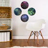 Space Galaxy Geometry Wall Decals, Reposition and Reuse - Wall Dressed Up