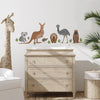 Australian Animal Wall Decals, Kangaroo Wall Decal, Koala Wall Decal