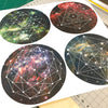 Space Galaxy Geometry Wall Decals, Reposition and Reuse - Wall Dressed Up