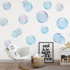Large Wall Decals Bubbles, Bubble Wall Stickers, Bathroom Wall Decals, Nursery Wall Decor, Removable Eco Friendly Waterproof Wall Stickers - Wall Dressed Up