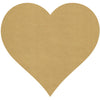 Large Metallic Gold or Silver Heart Vinyl Wall Decal - Wall Dressed Up