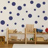 23 Multi sized Solid Dot Wall Decals available in 12 Colors - Wall Dressed Up
