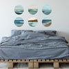 Ocean Painting Circle Beach Wall Decals