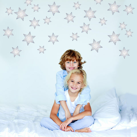 27 Celestial Star Wall Decals - Wall Dressed Up