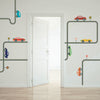 Cool Cars Wall Decals with Gray Road Curved and Straight, Eco-Friendly Wall Stickers - Wall Dressed Up