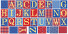 Alphabet Blocks in Primary Colors Wall Decals, Eco-Friendly Matte Wall Stickers - Wall Dressed Up