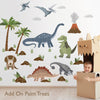 Dinosaur Wall Decals, T Rex Wall Sticker, Dino Decals, Kids decals, Reusable Dinosaur Wall Stickers