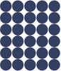 30 Gold or SIlver Metallic 4 inch Polka Dot Vinyl Wall Decals - Wall Dressed Up