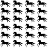 24 Equestrian Horse Vinyl Wall Decals, Horse Decals, Horse Wall Stickers - Wall Dressed Up