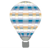 Large Town Wall Decals, Hot Air Balloons & Cloud Wall Decals, Nursery Wall Decals, Eco Friendly Removable Wall Stickers Col. 2