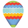 Hot Air Balloons & Cloud Wall Decals, Nursery Wall Decals, Balloon Wall Stickers, Col 4 - Wall Dressed Up