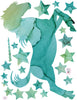Unicorn Wall Decal, Horse Decal, Star Decals, Eco-Friendly Fabric Wall Stickers - Wall Dressed Up