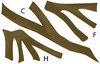 Large Acacia Tree Decal, Safari Nursery Decals, Repositionable Fabric Decals - Wall Dressed Up