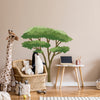 Small Acacia Tree Wall Decal, Safari Nursery Decals, Repositionable Fabric Decals