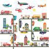 Airplanes and Helicopter Wall Decals, Eco-Friendly Removable Wall Stickers - Wall Dressed Up