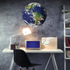 2 ft Earth from Space Wall Decal, Peel & Stick Matte Poster Decal - Wall Dressed Up