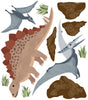 Dinosaur Wall Decals, T Rex Wall Sticker, Dino Decals, Kids decals, Reusable Dinosaur Wall Stickers 