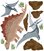 Dinosaur Wall Decals, T Rex Wall Sticker, Dino Decals, Kids decals, Reusable Dinosaur Wall Stickers