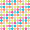 Dot Wall Decals, 2" Candy Confetti Rainbow Polka Dot Decals, Nursery Wall Decals Eco Friendly Peel and Stick Fabric Dot Decals - Wall Dressed Up