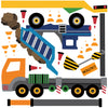 Construction Site Wall Decals Construction Truck Decals Construction Wall Stickers