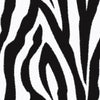 Black and White Zebra Print Wall Decals, Eco-Friendly Matte Wall Stickers - Wall Dressed Up