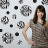 Black and White Zebra Print Wall Decals, Eco-Friendly Matte Wall Stickers - Wall Dressed Up