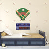 Large Baseball Diamond Wall Decals, Scoreboard and Baseball Wall Decals, Boys Wall Decals, Sports Wall Stickers - Wall Dressed Up