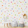 Polka Dot Wall Decals, Irregular Dots Decals, Colorful Dot Wall Stickers, Eco Friendly and Repositionable Matte Decals