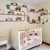 Cars, Trucks, EMS and Construction Vehicle Wall Decals plus Gray Road Curved and Straight - Wall Dressed Up