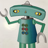 Large Robot Fabric Wall Decals, Eco-Friendly Matte Wall Stickers - Wall Dressed Up