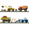 Construction Wall Decals Four Construction Vehicle Wall Decals, Construction Wall Stickers