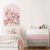 flower wall decals, Wall Dressed Up decals