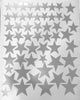 55 Metallic Silver or Gold Five - Point Star Vinyl Wall Decals  (multi sized) - Wall Dressed Up