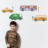 School Bus, City Bus, Taxi & Recycling Truck Wall Decals - Wall Dressed Up
