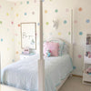 36 Sorbet Colored Confetti Polka Dot Wall Decals - Wall Dressed Up