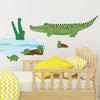 Crocodile Wall Decals, Turtle Wall Decals, Frog Wall Decals, Pond Animal Wall Decals