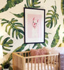 5 Tropical Palm Leaves & Banana Leaves Wall Decals, Monstera Leaf Wall Stickers - Wall Dressed Up