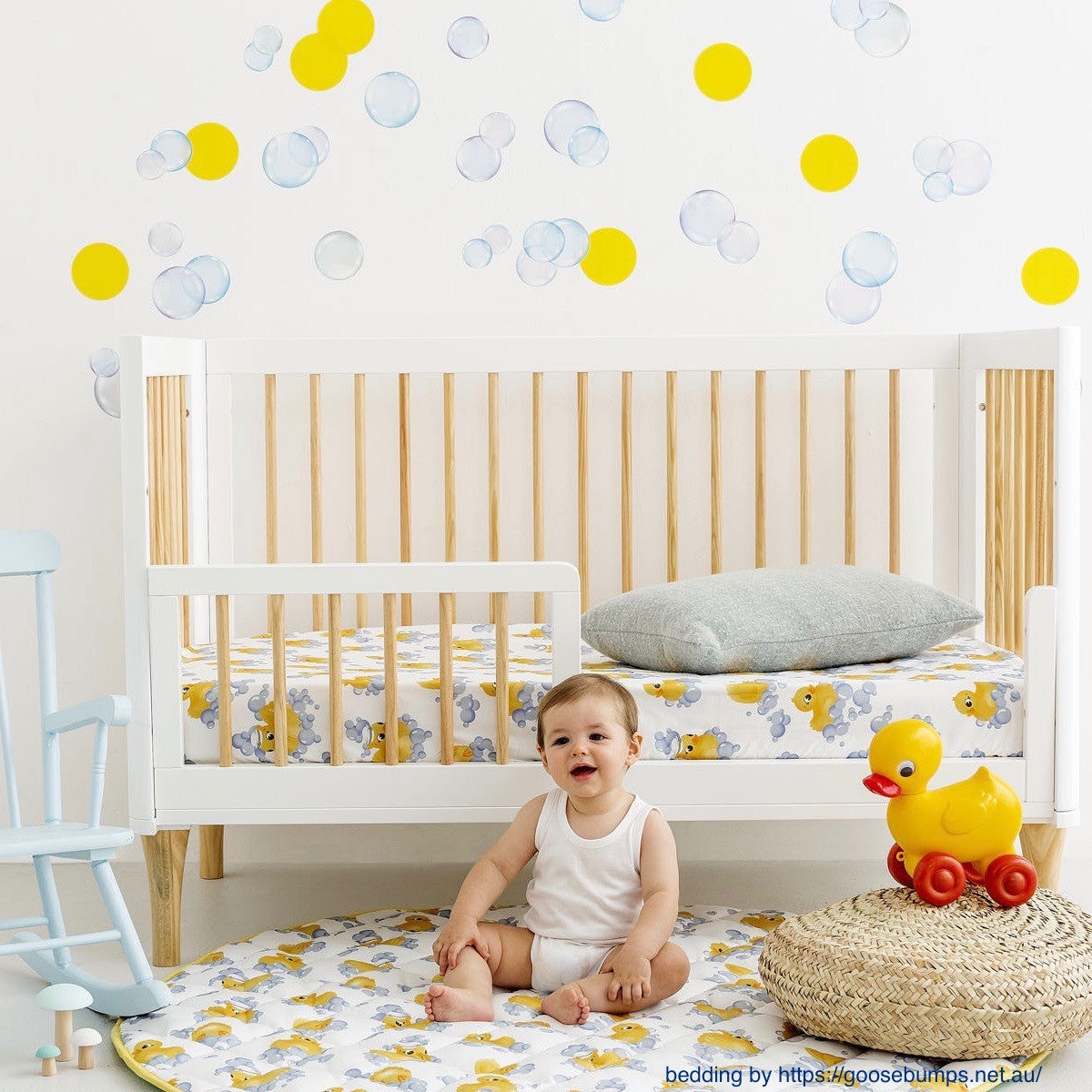 Wall Decals Bubbles Peel and Stick EcoFriendly Removable and Reusable
