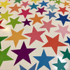 Wall Decals Stars Rainbow Colors Eco-Friendly Fabric Removable & Reusable Wall Stickers - Wall Dressed Up