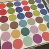 Modern Multicolor 4" Polka Dot Wall Decals, Removable and Reusable - Wall Dressed Up
