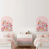 flower wall decals, Wall Dressed Up Wall Decals
