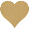 Large Metallic Silver or Gold Heart Vinyl Wall Decal - Wall Dressed Up