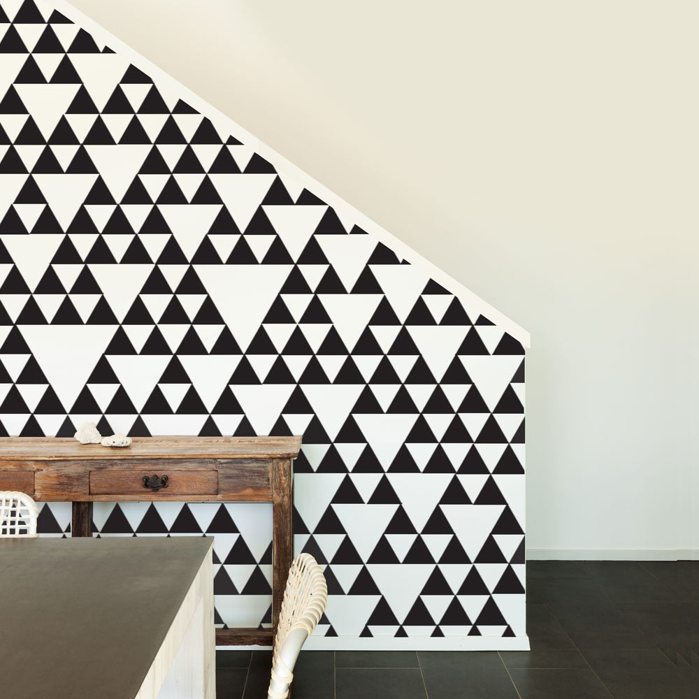 36 Large Triangle Vinyl Wall Decals Triangle Wall Stickers