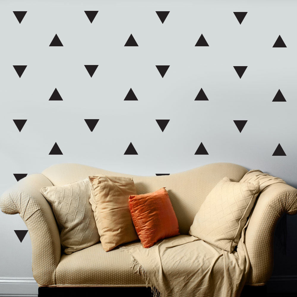 36 Large Triangle Vinyl Wall Decals Triangle Wall Stickers