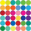 36 Rainbow of Colors Polka Dot 