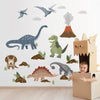 Dinosaur Wall Decals, T Rex Wall Sticker, Dino Decals, Kids decals, Reusable Dinosaur Wall Stickers